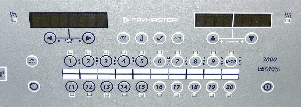 Frymaster električna friteza sa četiri bazena 41814E